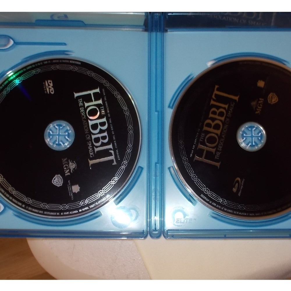 The Hobbit The Battle of the Five Armies Blu-ray DVD Special Features Slipcover